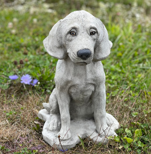 Large Beagle Dog Statue