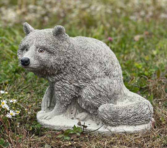 Realistic Raccoon figurine