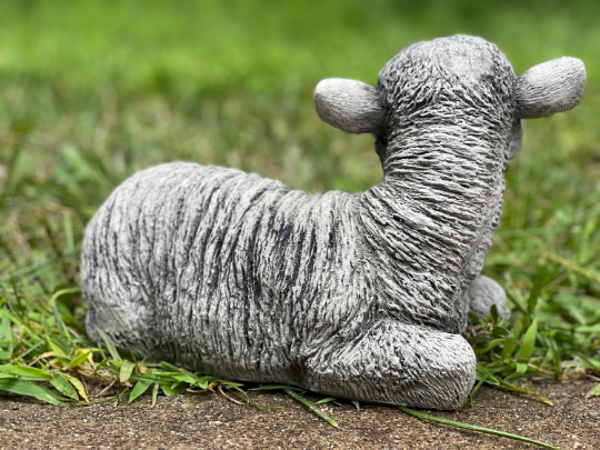 Resting Lamb figure