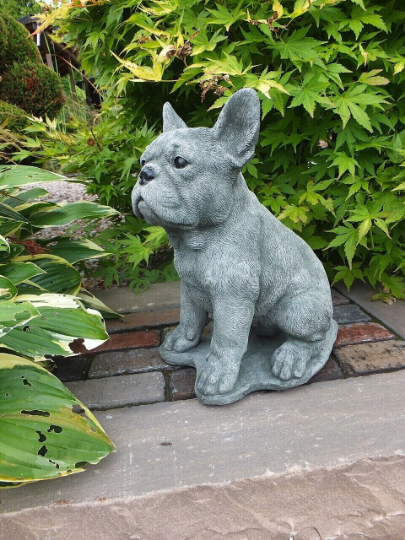 Detailed French Bulldog figure