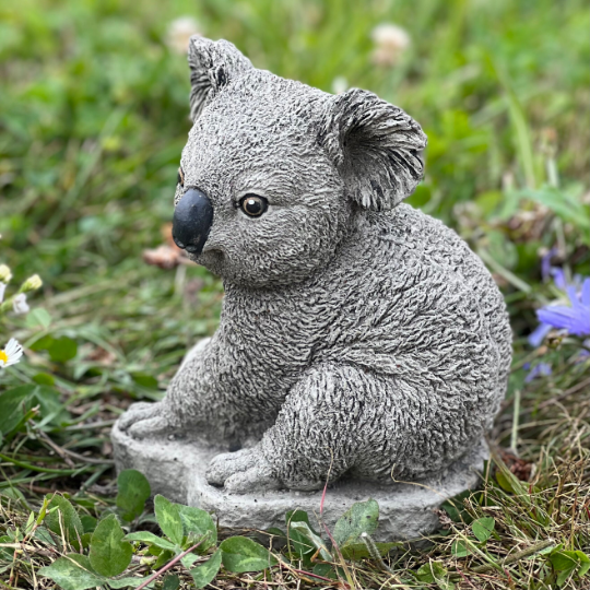 Koala concrete figurine