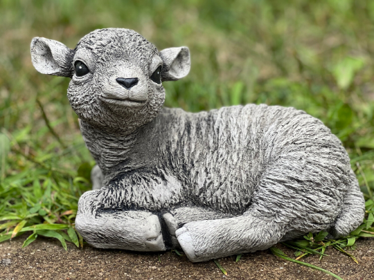 Resting Lamb figure