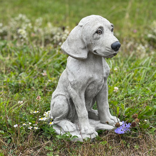 Large Beagle Dog Statue