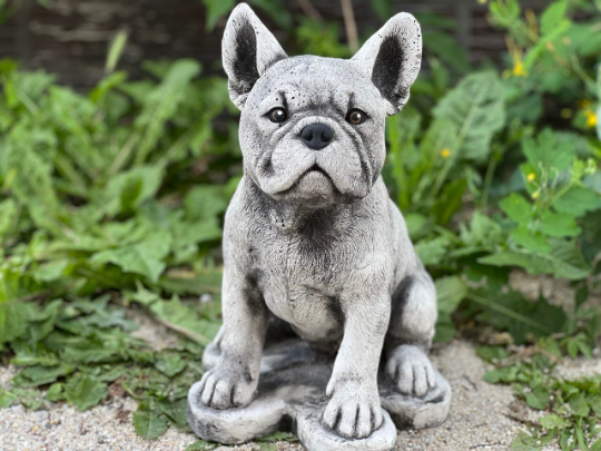 Sitting French Bulldog Statue