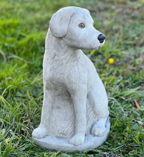 Detailed Labrador Retriever statue