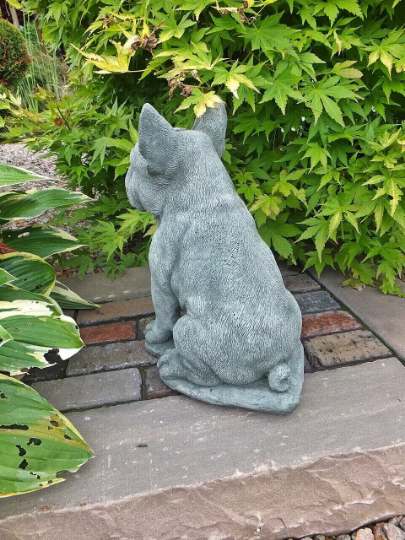 Detailed French Bulldog figure