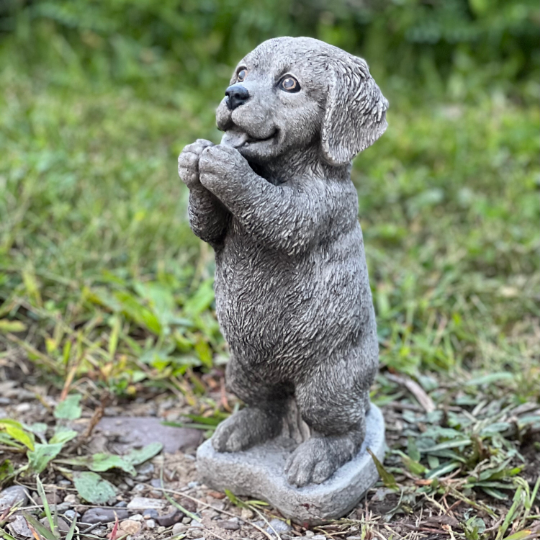 Puppy doodle figurine