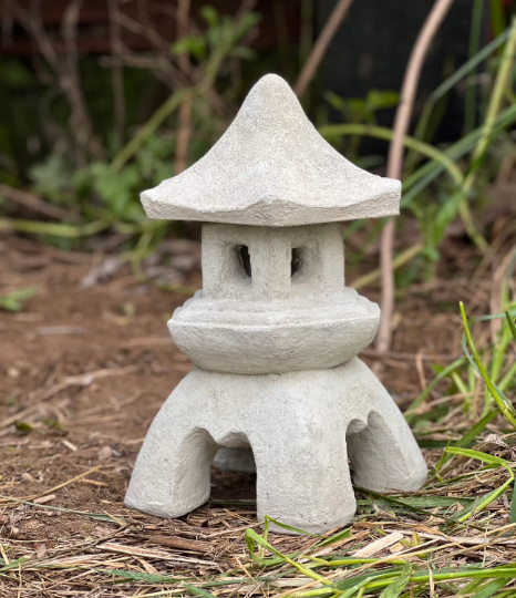 Japanese pagoda statue