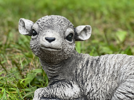 Resting Lamb figure