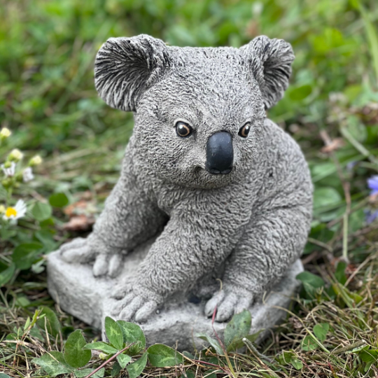 Koala concrete figurine