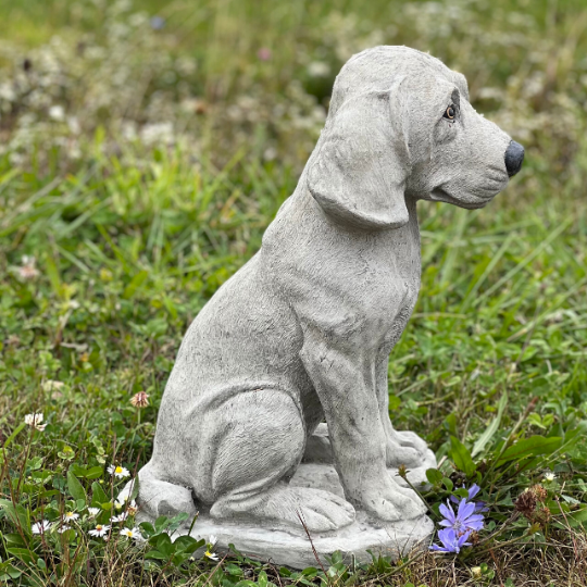 Large Beagle Dog Statue