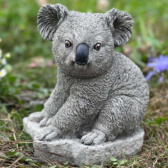 Koala concrete figurine