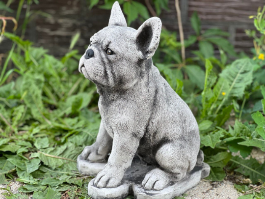 Sitting French Bulldog Statue