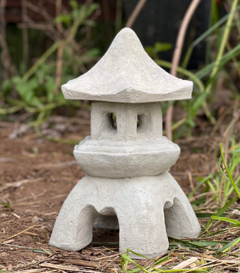 Japanese pagoda statue