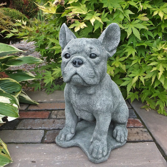 Detailed French Bulldog figure