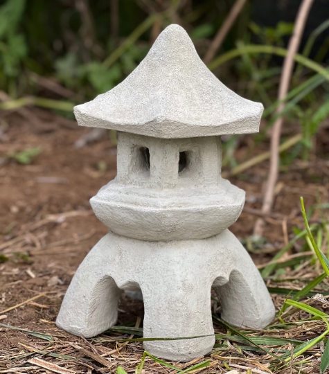 Japanese pagoda statue