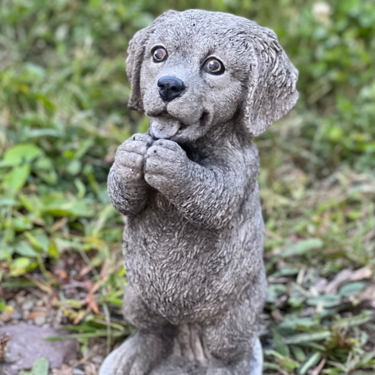 Puppy doodle figurine