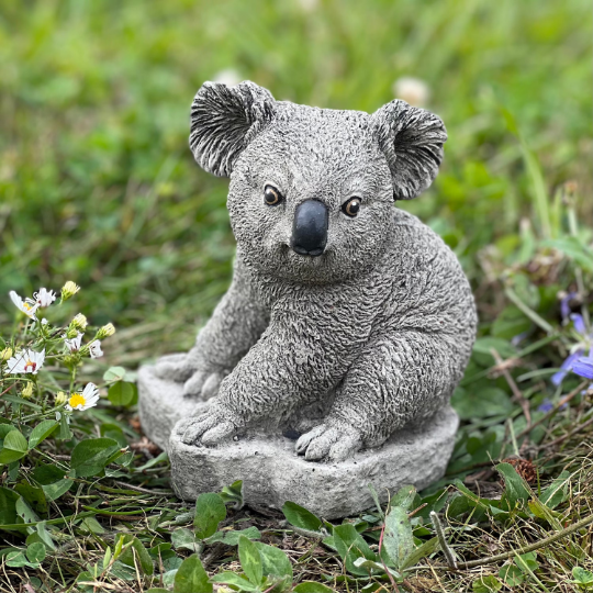 Koala concrete figurine