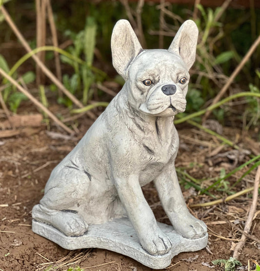 Boston Terrier statue