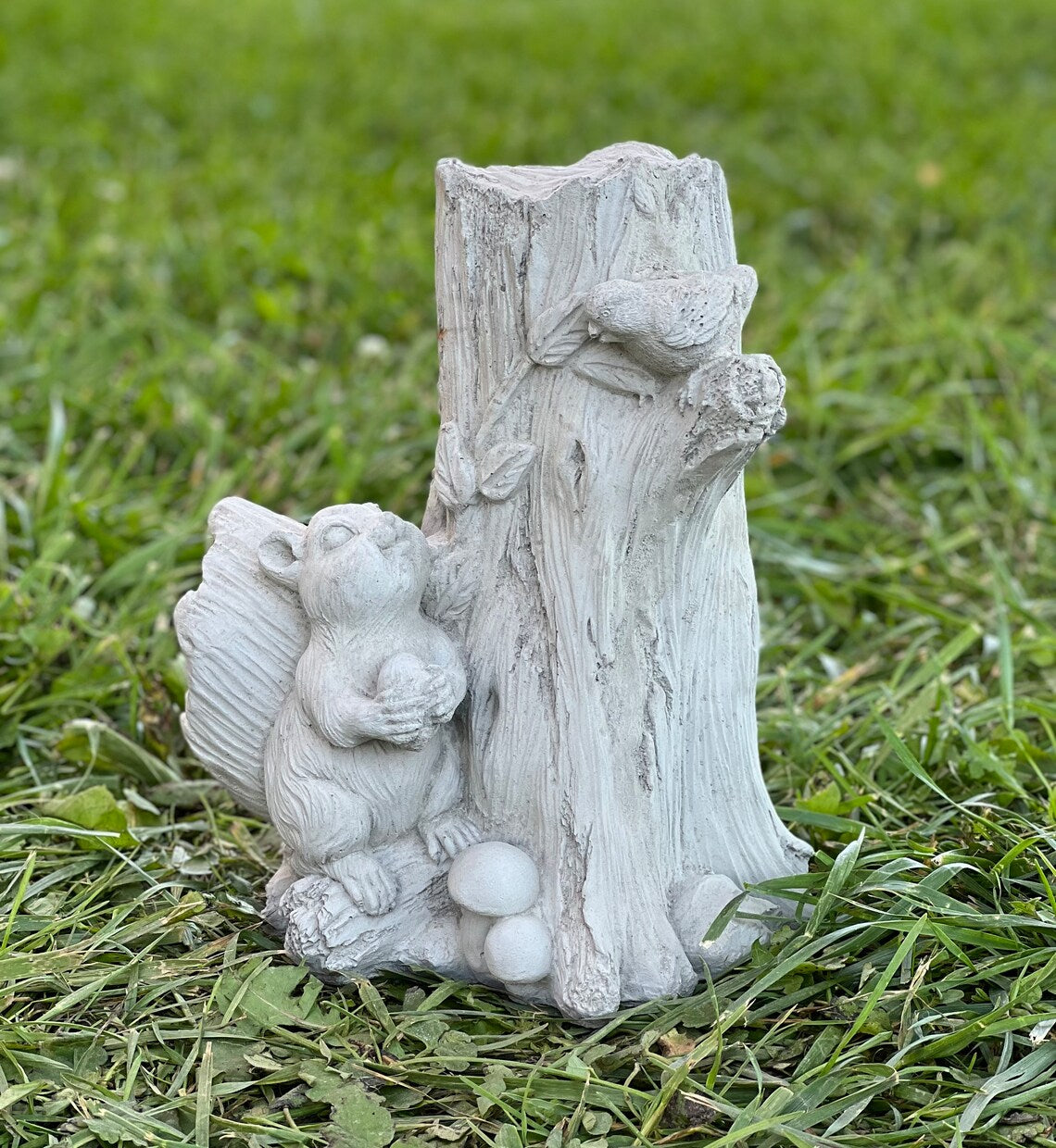 Squirrel statue