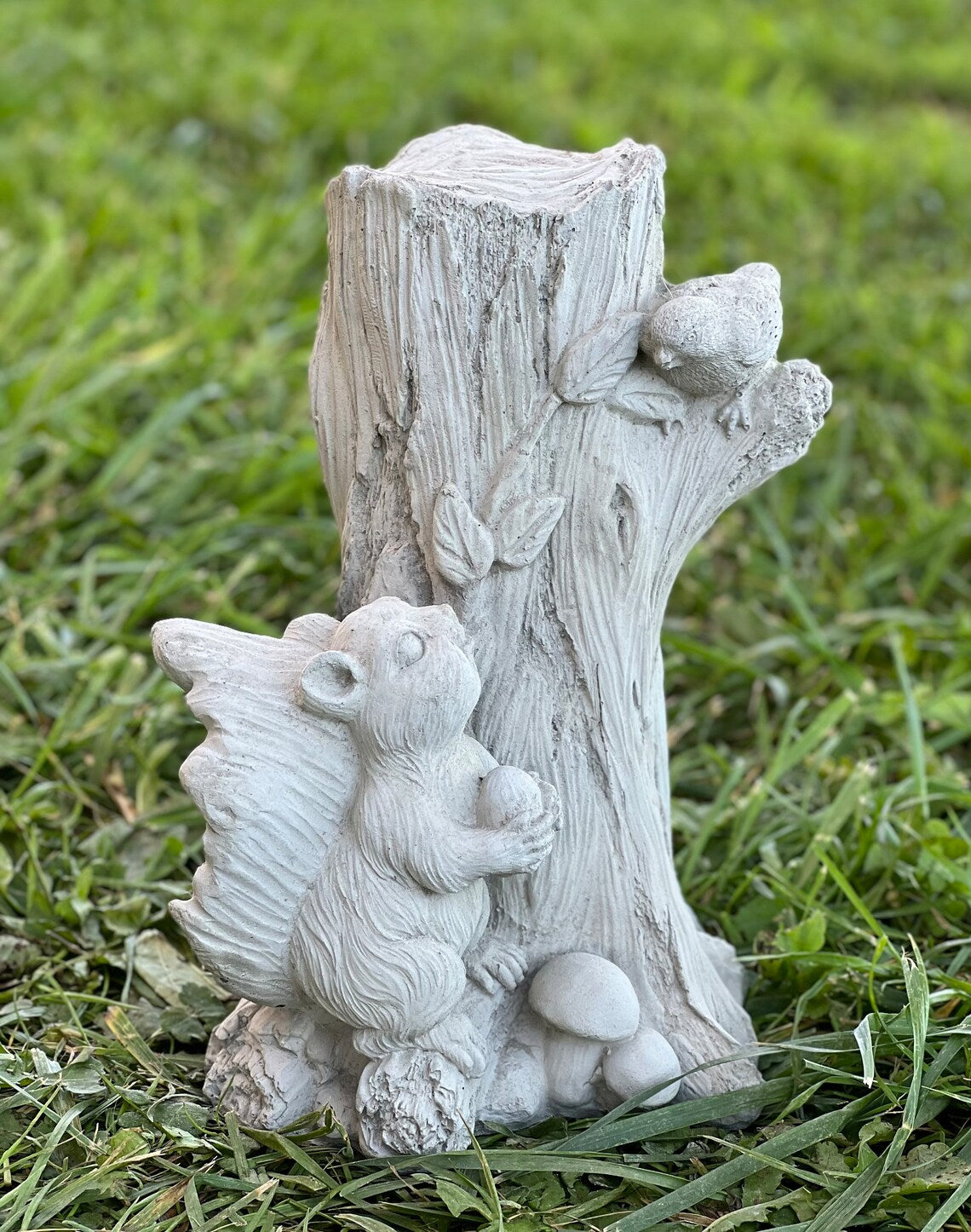 Squirrel statue