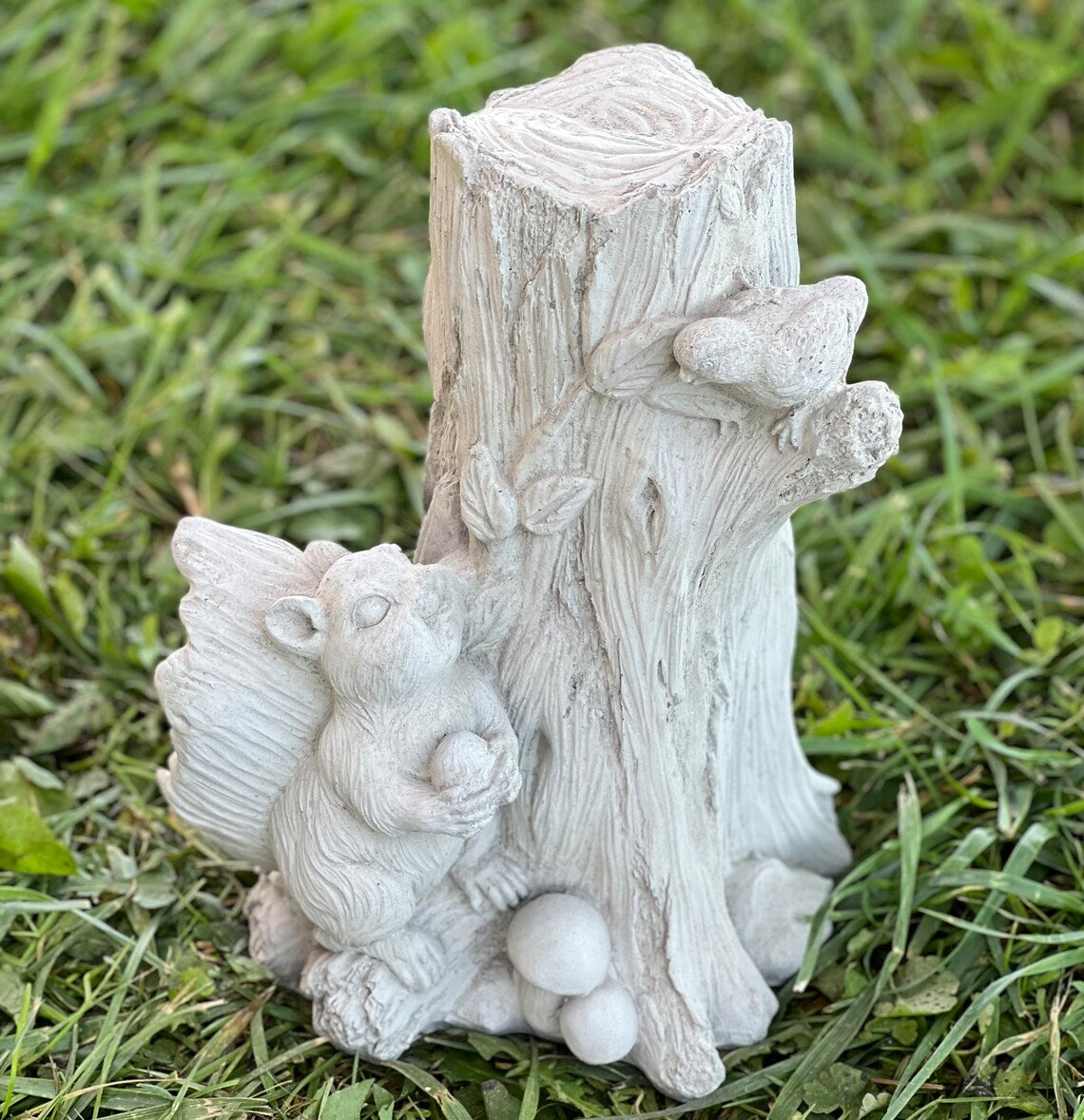Squirrel statue