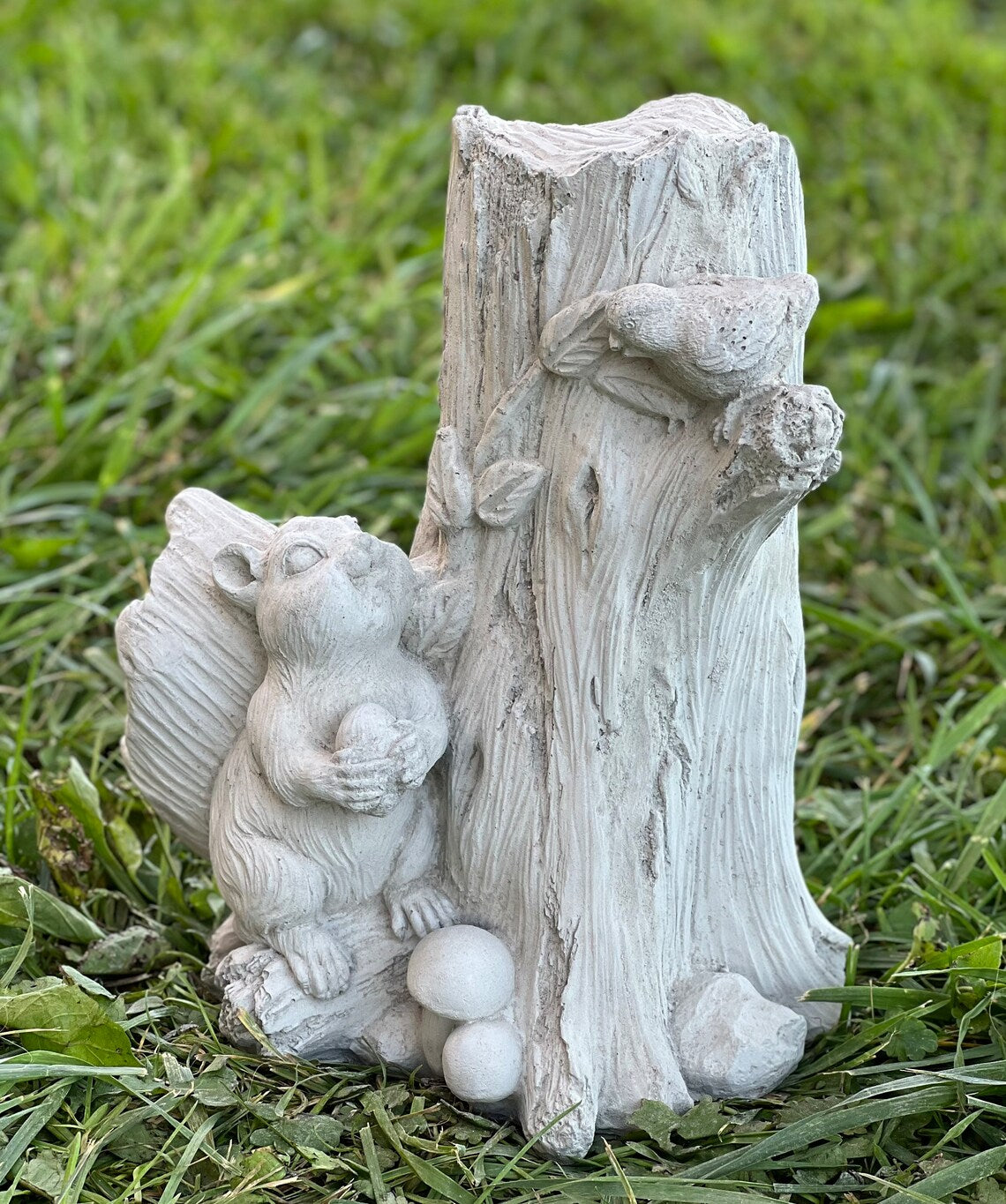 Squirrel statue