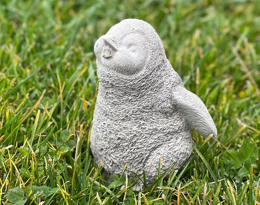 Stone Penguin statue