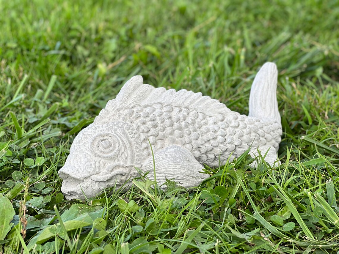 Fish statue