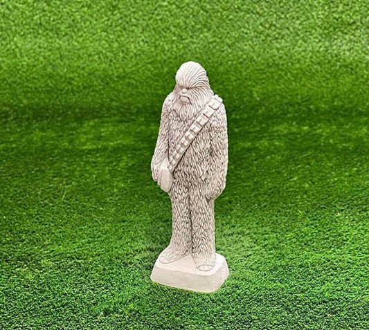 Concrete Chewbacca statue