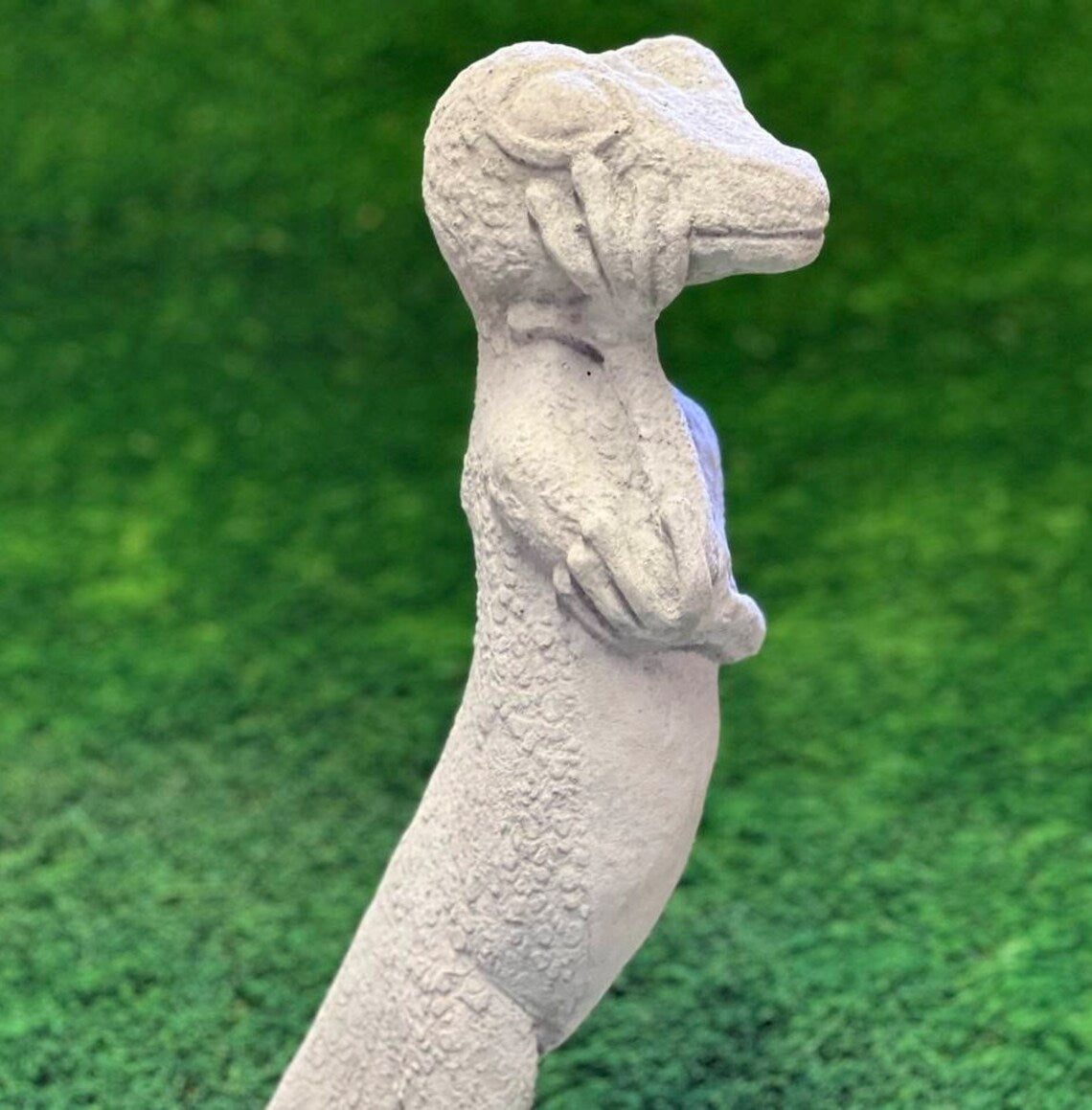 Lizard statue