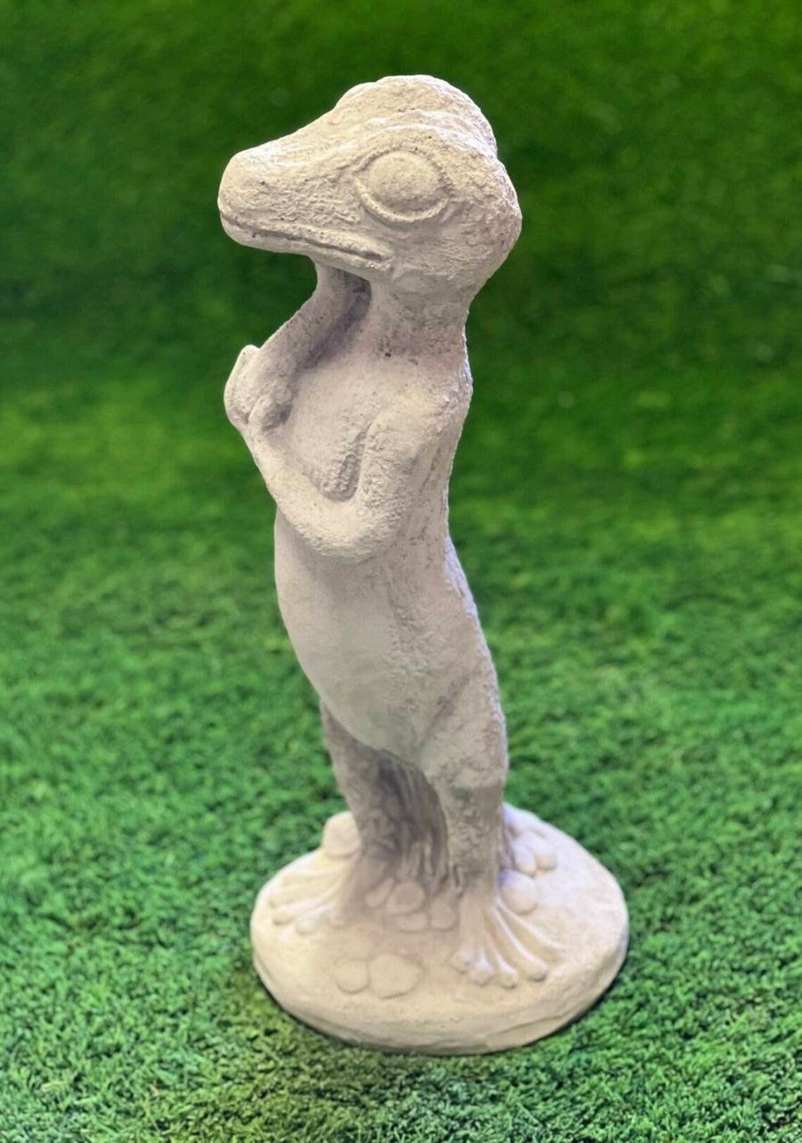 Lizard statue