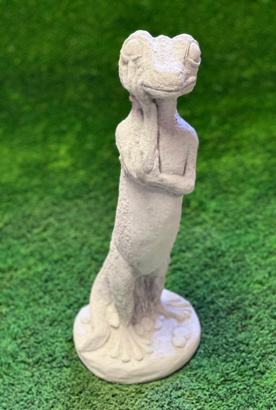 Lizard statue