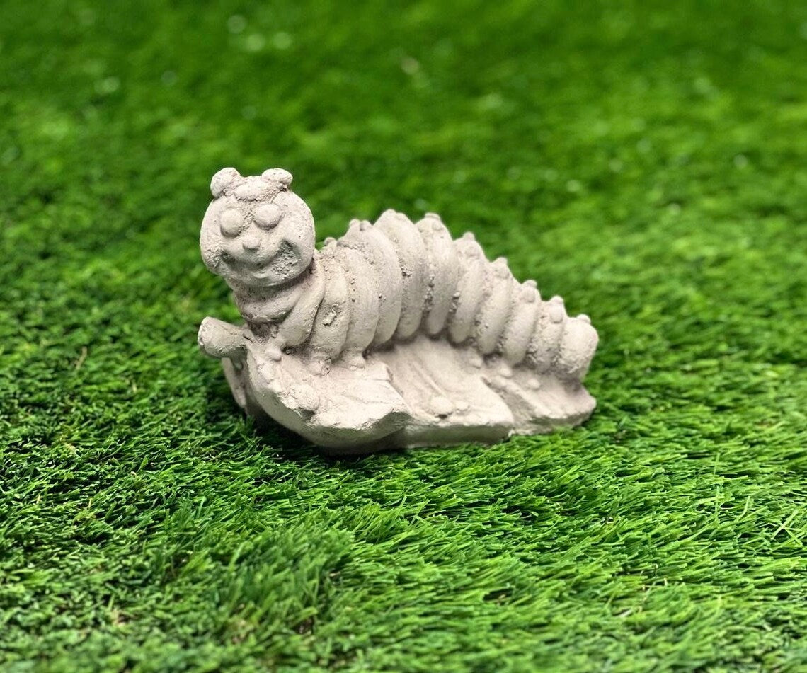 Caterpillar statue