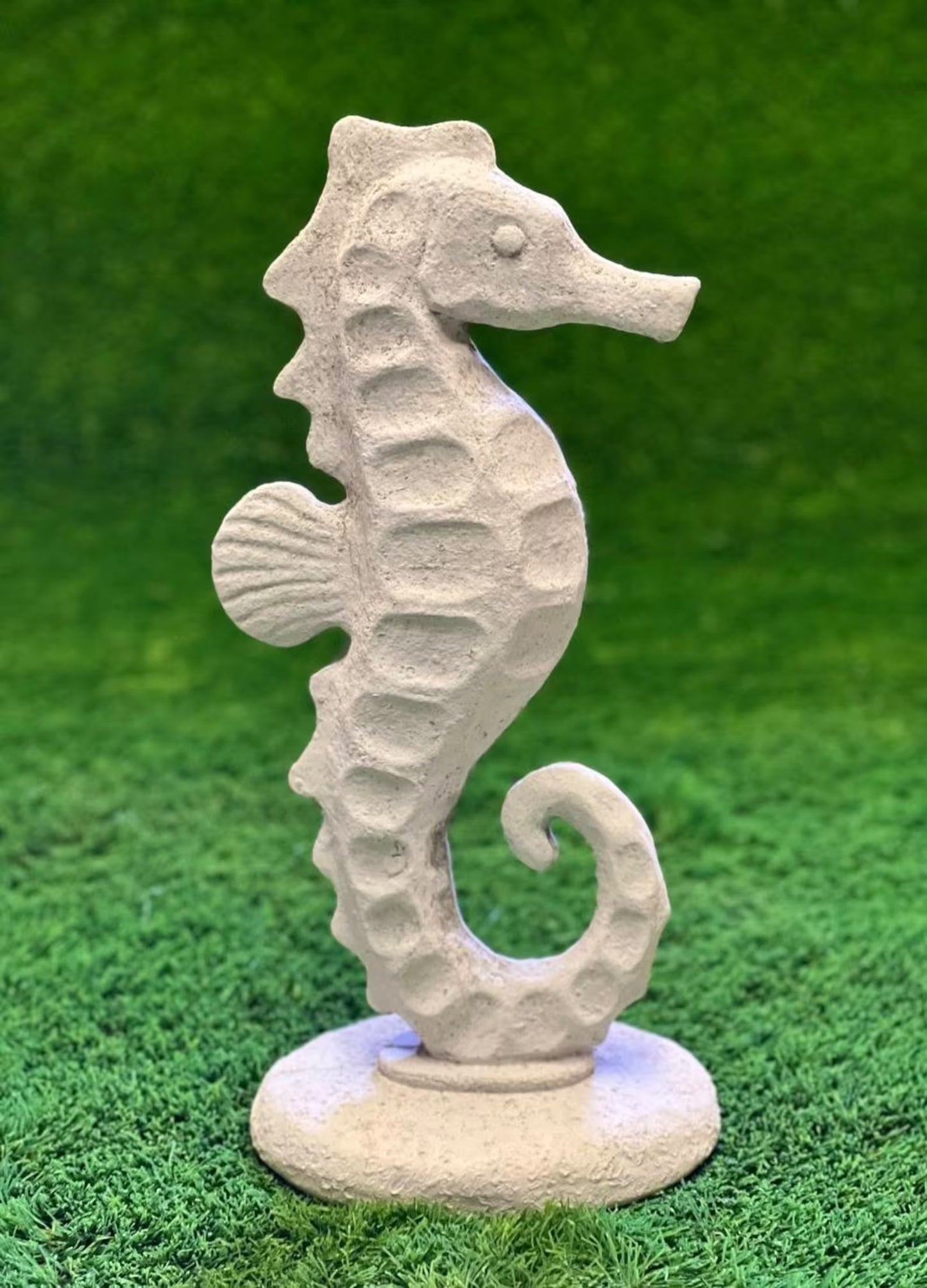 Seahorse statue