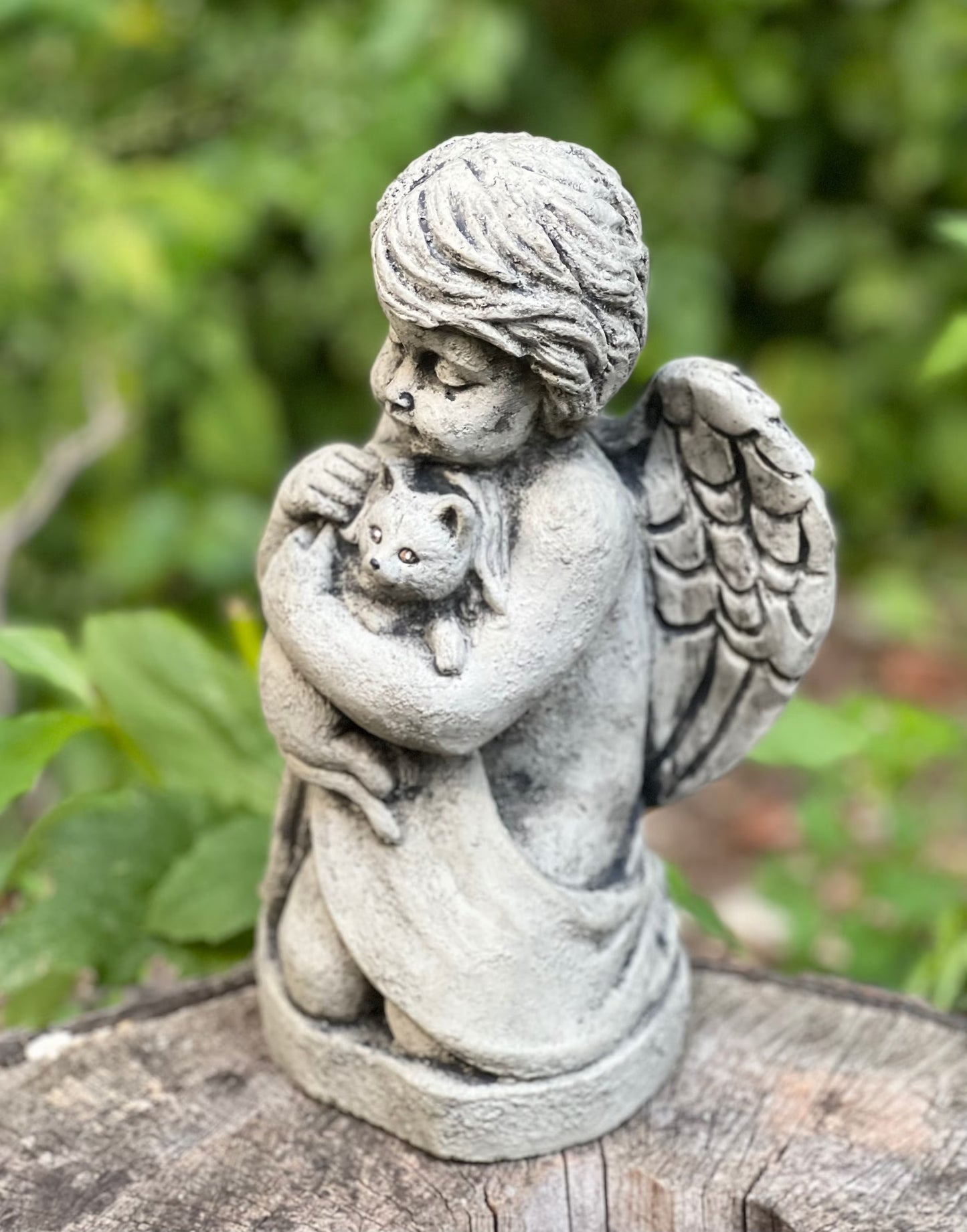 Angel with kitty