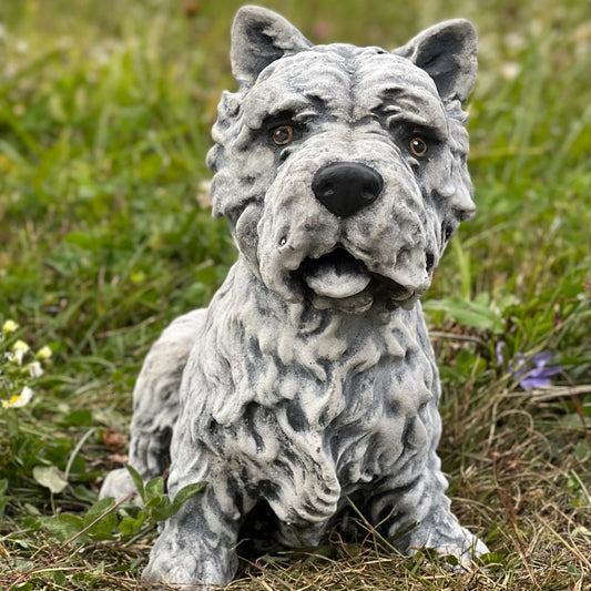 West highland Terrier statue