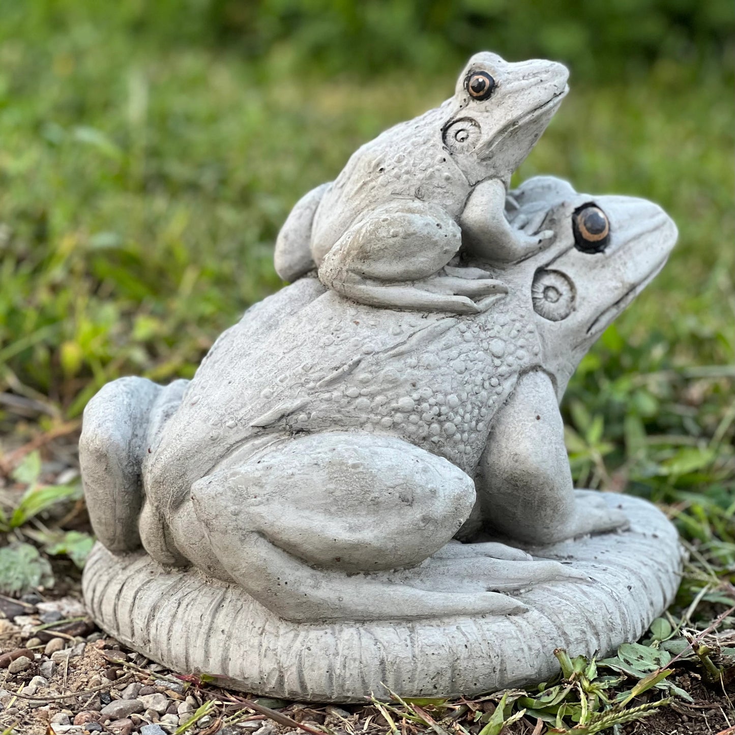 Two frogs figure