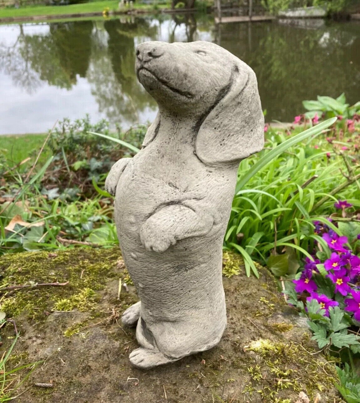 Dachshund Memorial Sculpture
