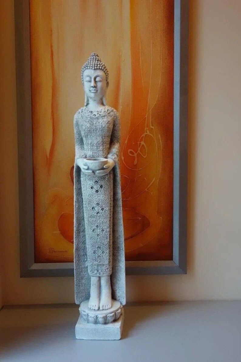Realistic Buddha statue